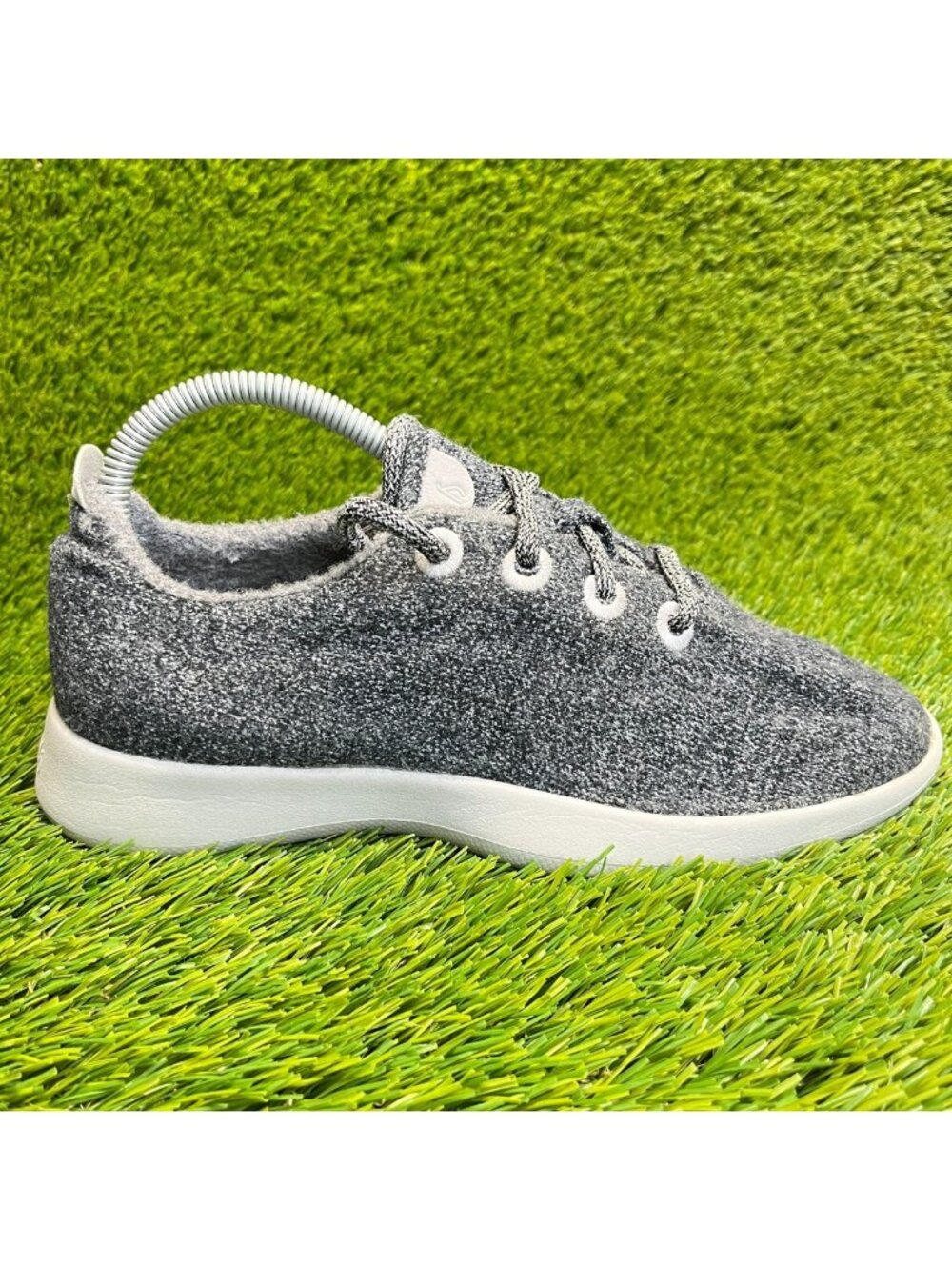 Allbirds Wool Runners Womens Size 9 Gray White Casual Walking‎ Shoes Sneakers